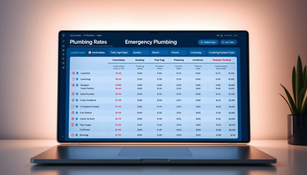 A detailed and informative emergency plumber rates comparison chart, displayed on a sleek and modern dashboard. The chart features a clean, minimalist design with clear data visualizations showcasing the varying costs of emergency plumbing services across different locations in Johannesburg, Sandton, Benoni, Pretoria, and Centurion, Gauteng, South Africa. The chart is backlit with a soft, ambient lighting, creating a professional and authoritative atmosphere. The layout is well-organized, with intuitive icons and labels guiding the viewer through the data. The overall impression is one of a reliable and comprehensive resource for understanding the factors that influence plumbing costs in the region in 2025. A detailed and informative emergency plumber rates comparison chart, displayed on a sleek and modern dashboard. The chart features a clean, minimalist design with clear data visualizations showcasing the varying costs of emergency plumbing services across different locations in Johannesburg, Sandton, Benoni, Pretoria, and Centurion, Gauteng, South Africa. The chart is backlit with a soft, ambient lighting, creating a professional and authoritative atmosphere. The layout is well-organized, with intuitive icons and labels guiding the viewer through the data. The overall impression is one of a reliable and comprehensive resource for understanding the factors that influence plumbing costs in the region in 2025.
