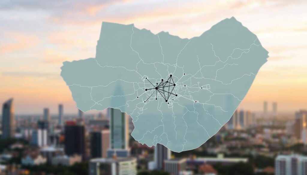A detailed map of a comprehensive furniture disassembly service coverage area, spanning from the bustling city of Johannesburg to the vibrant Pretoria region and beyond, set against a backdrop of a softly blurred urban skyline. The map is depicted with a clean, minimalist aesthetic, utilizing a muted color palette to convey a sense of professionalism and efficiency. The map's focal point is a central route or network, represented by a series of interconnected nodes and lines, illustrating the extensive reach and connectivity of the service. Subtle textures and gradients add depth and dimension, while the overall composition emphasizes the scale and scope of the coverage area, perfectly capturing the essence of the "Comprehensive Coverage from Johannesburg to Pretoria and Beyond" section. A detailed map of a comprehensive furniture disassembly service coverage area, spanning from the bustling city of Johannesburg to the vibrant Pretoria region and beyond, set against a backdrop of a softly blurred urban skyline. The map is depicted with a clean, minimalist aesthetic, utilizing a muted color palette to convey a sense of professionalism and efficiency. The map's focal point is a central route or network, represented by a series of interconnected nodes and lines, illustrating the extensive reach and connectivity of the service. Subtle textures and gradients add depth and dimension, while the overall composition emphasizes the scale and scope of the coverage area, perfectly capturing the essence of the "Comprehensive Coverage from Johannesburg to Pretoria and Beyond" section.