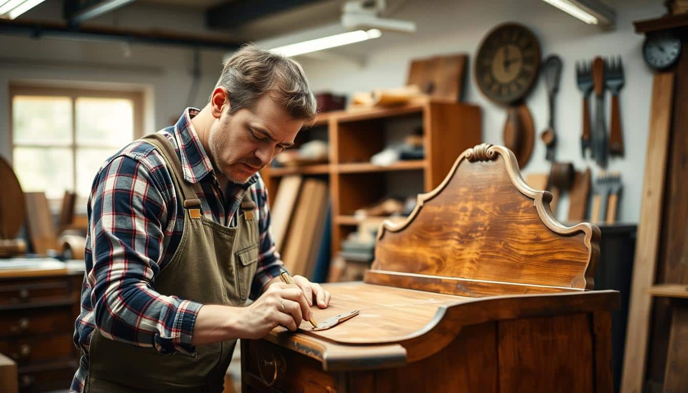 Stunning Antique Wood Furniture Restoration Cost image