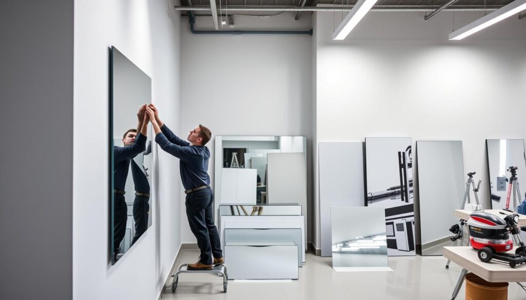 Commercial Wall Mirror Services Commercial Wall Mirror Services