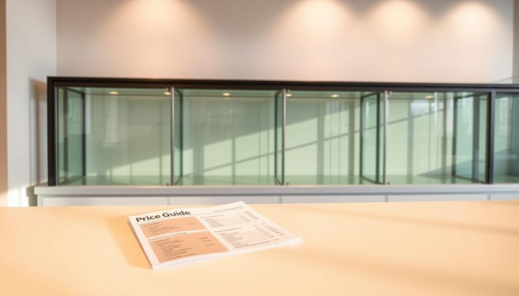 Glass Display Counter and Showcase Installation Cost Glass Display Counter and Showcase Installation Cost