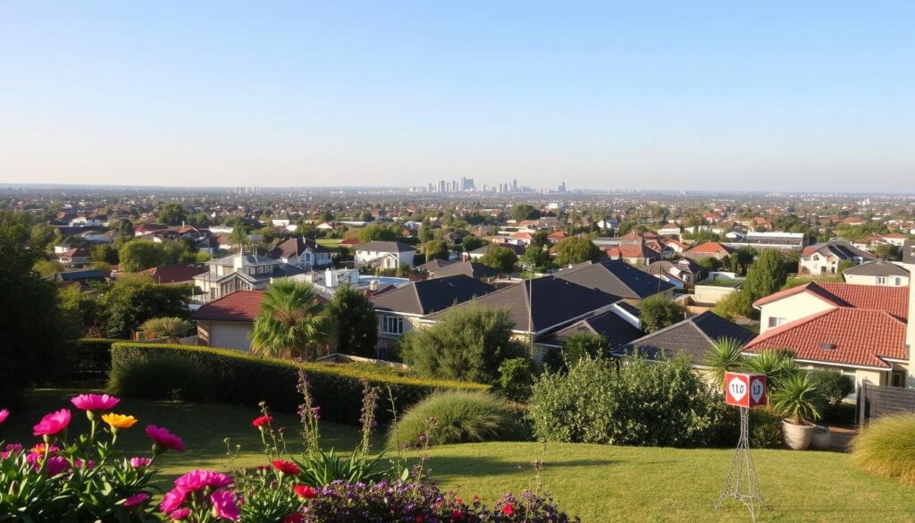 A picturesque view of the suburban landscape around Blairgowrie, Randburg, showcasing various service areas. In the foreground, a well-maintained garden with vibrant flowers and lush greenery, subtly hinting at home improvement projects. The middle ground features a diverse array of residential homes, characterized by modern architecture and traditional South African designs, with some houses having visible renovations in progress. The background reveals a distant skyline of Randburg, with a clear blue sky and soft, warm sunlight illuminating the scene, evoking a feeling of community and opportunity. The angle is slightly elevated, providing a comprehensive view of the area, emphasizing its charm and potential for handyman services. The atmosphere is inviting and optimistic, perfect for showcasing home improvement possibilities. A picturesque view of the suburban landscape around Blairgowrie, Randburg, showcasing various service areas. In the foreground, a well-maintained garden with vibrant flowers and lush greenery, subtly hinting at home improvement projects. The middle ground features a diverse array of residential homes, characterized by modern architecture and traditional South African designs, with some houses having visible renovations in progress. The background reveals a distant skyline of Randburg, with a clear blue sky and soft, warm sunlight illuminating the scene, evoking a feeling of community and opportunity. The angle is slightly elevated, providing a comprehensive view of the area, emphasizing its charm and potential for handyman services. The atmosphere is inviting and optimistic, perfect for showcasing home improvement possibilities.