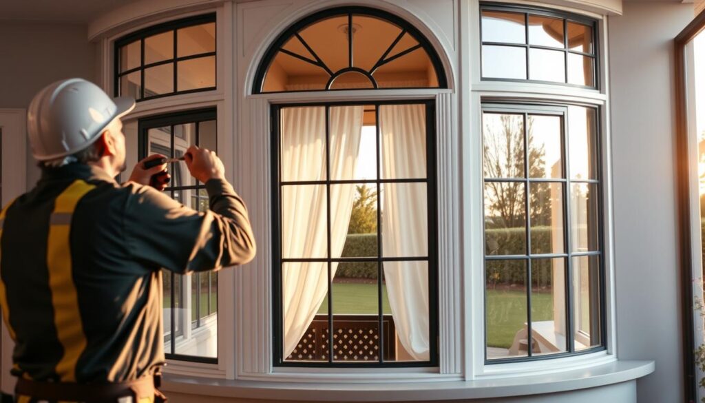 Bay and bow window installation Bay and bow window installation