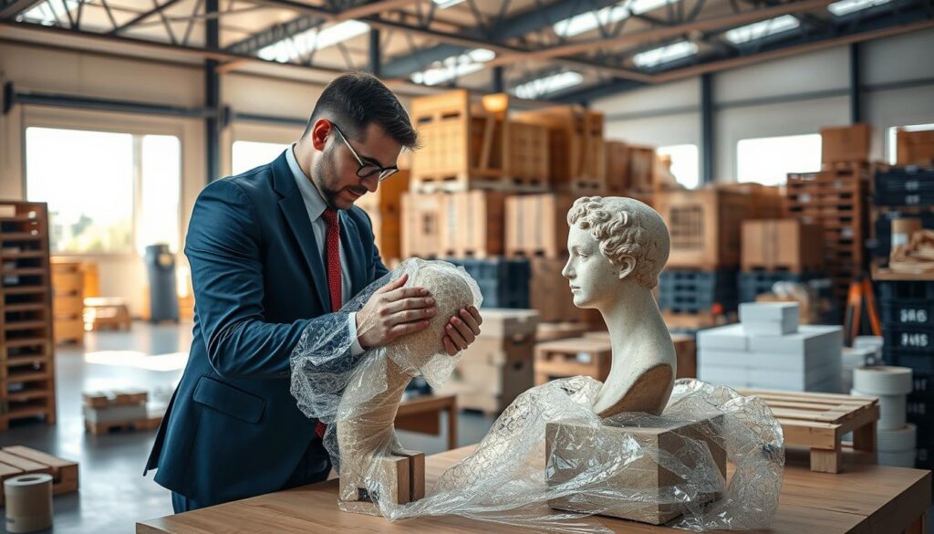 Professional protective wrapping and crating services Professional protective wrapping and crating services